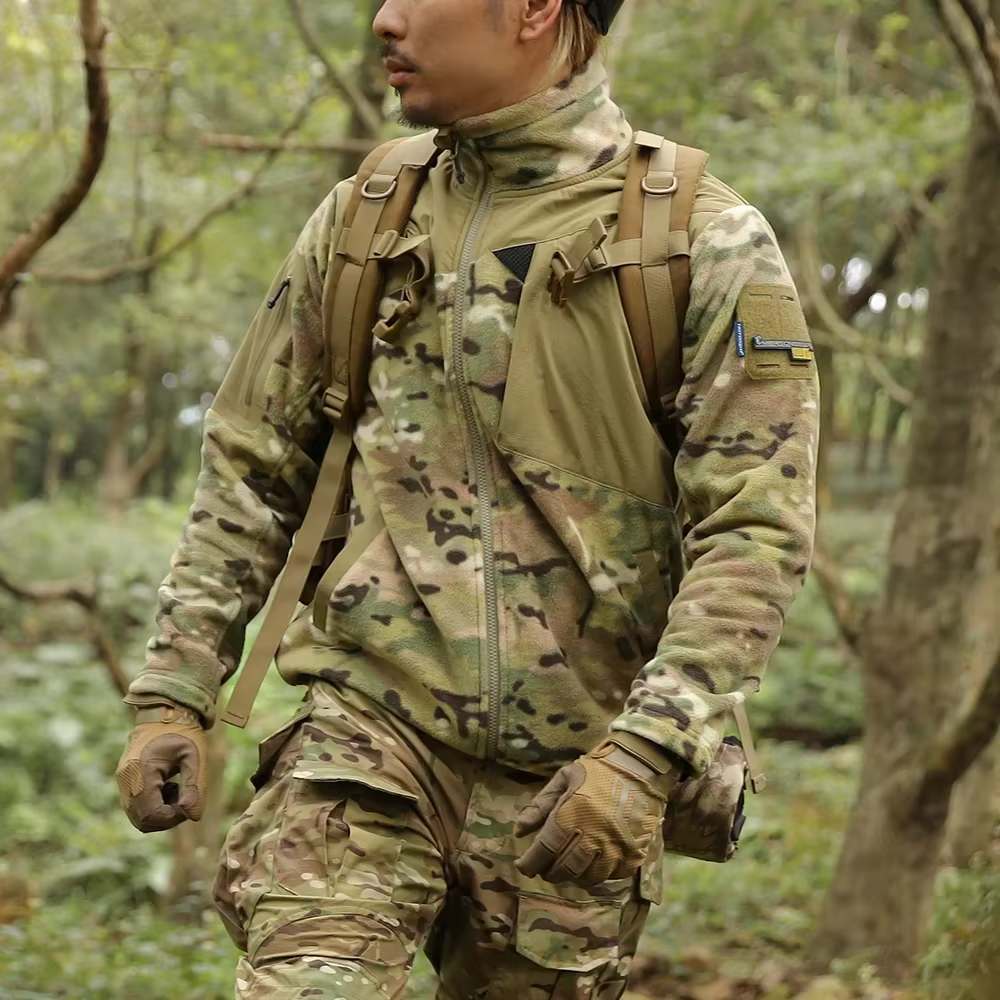 Emersongear chaqueta polar Pigmy Owl - cálida y duradera para acampar