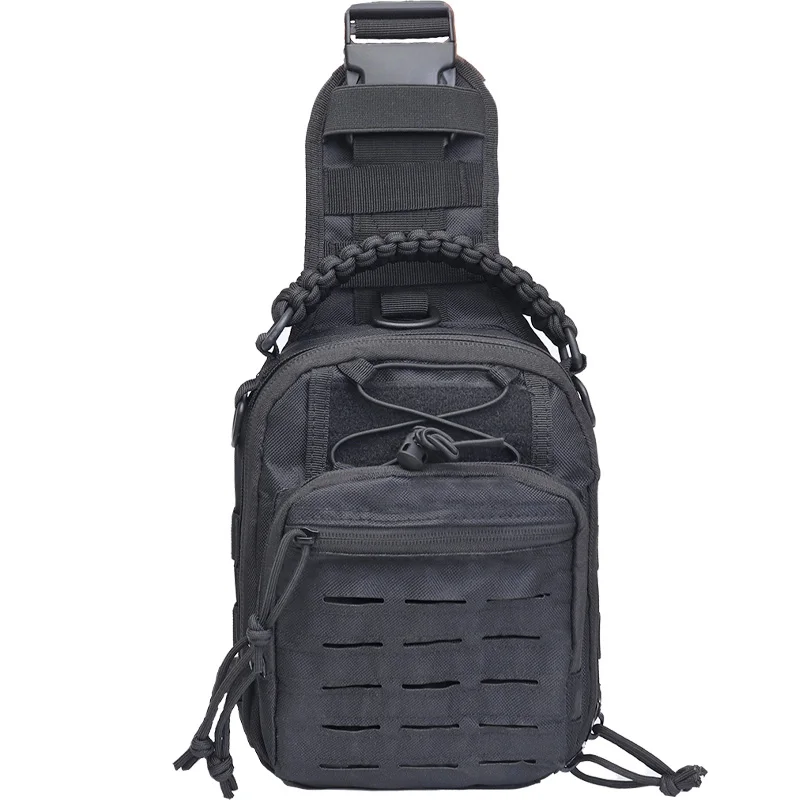 Bolsa táctica de hombro transversal para outdoor y escalada