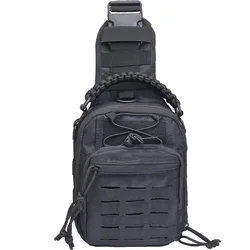 Bolsa táctica de hombro transversal para outdoor y escalada
