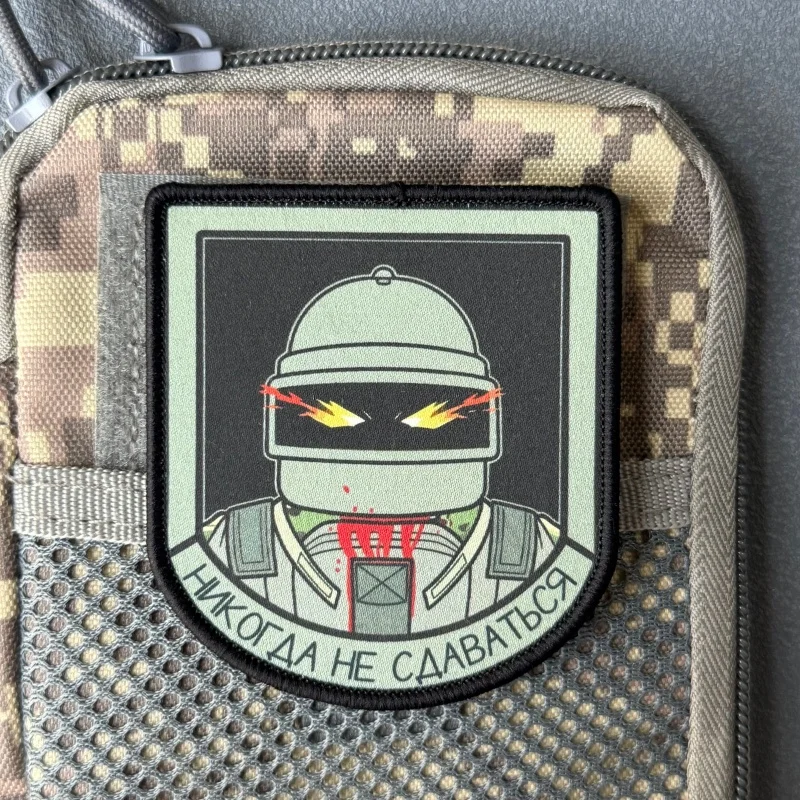 Parche táctico infantería para casco, gancho y bucle, moral - imagen 4
