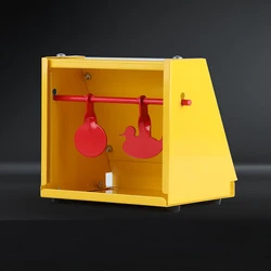 Objetivo de tiro táctico metálico para práctica paintball
