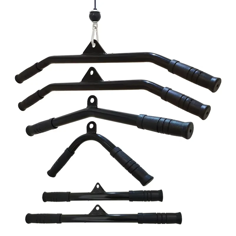 Kit accesorios polea gimnasio para barra T bíceps y tríceps - imagen 5