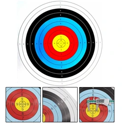 Objetivos tiro con arco cara de papel entrenamiento duradero
