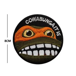 Parche bordado anime para casco, mochila y chaqueta adhesivo