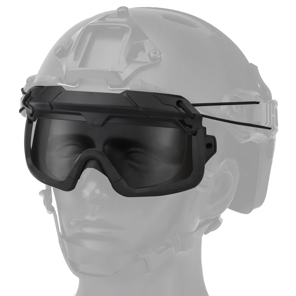 Gafas tácticas Airsoft con casco FAST, protección multidireccional - imagen 3