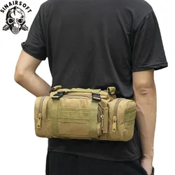 SINAIRSOFT Riñonera táctica convertible en nailon bandolera