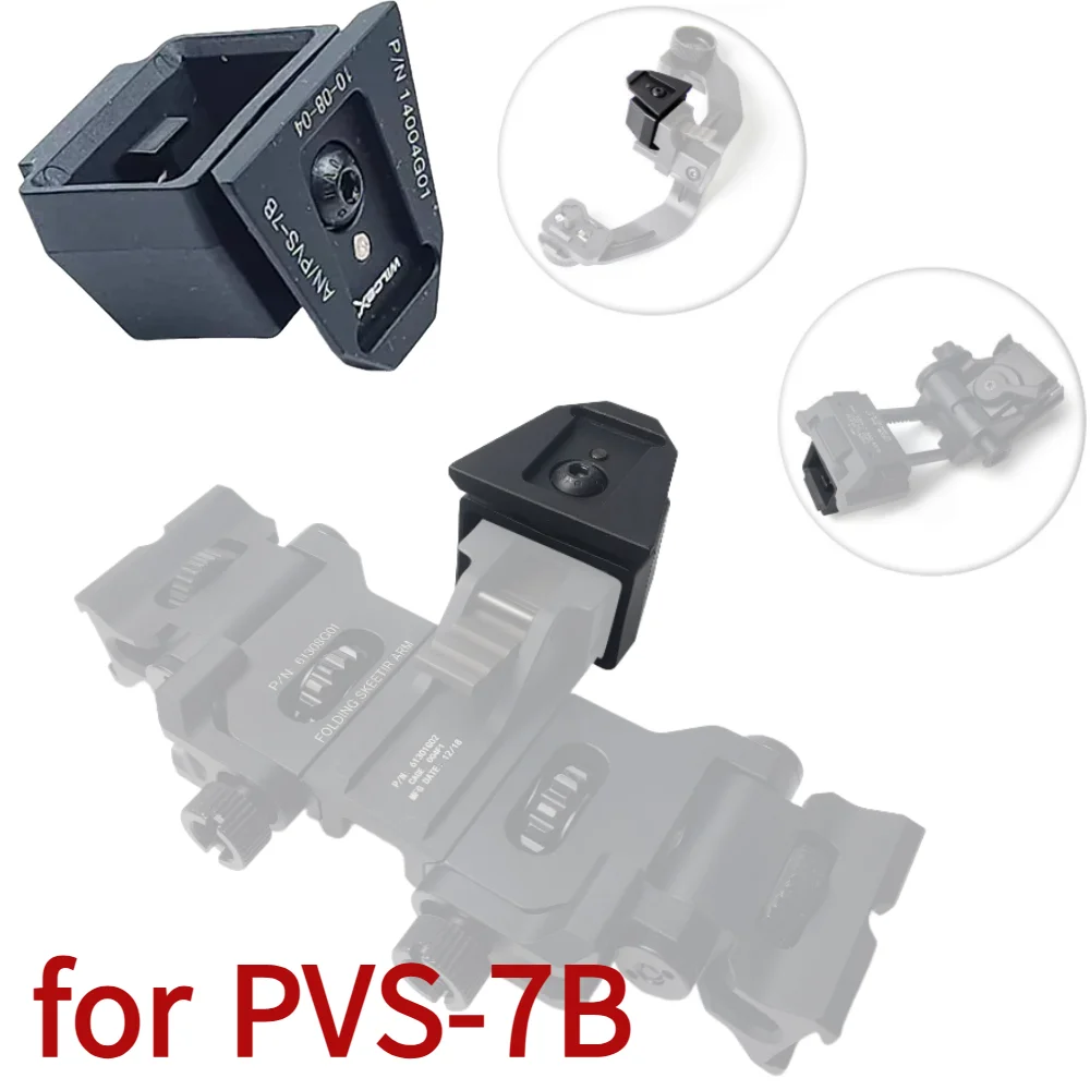Adaptador táctico cola de milano PVS-7B para montaje airsoft - imagen 2
