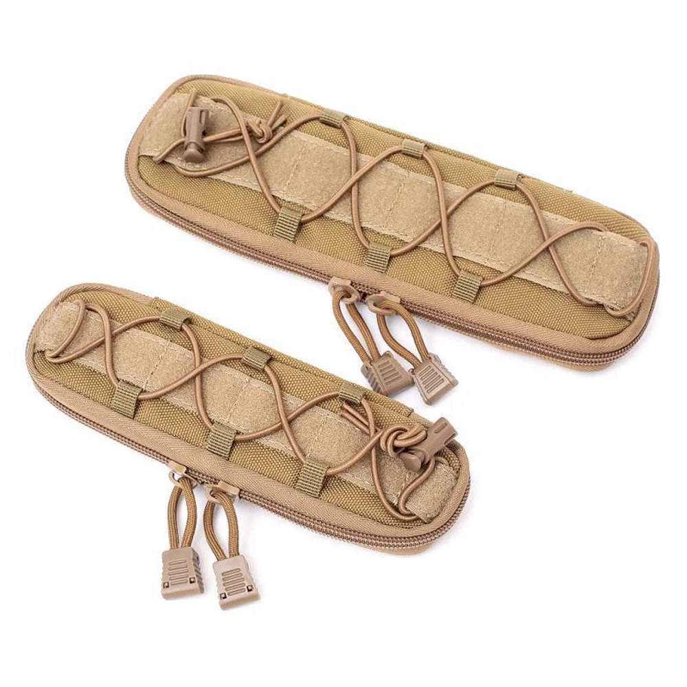 Funda cuchillo MOLLE con cremallera, bolsa táctica para hoja - imagen 2