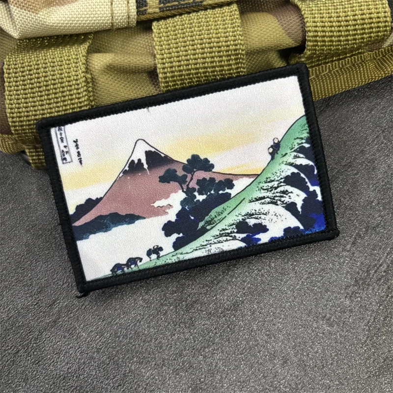 Parche táctico Inume Pass con velcro para mochila y uniforme - imagen 5
