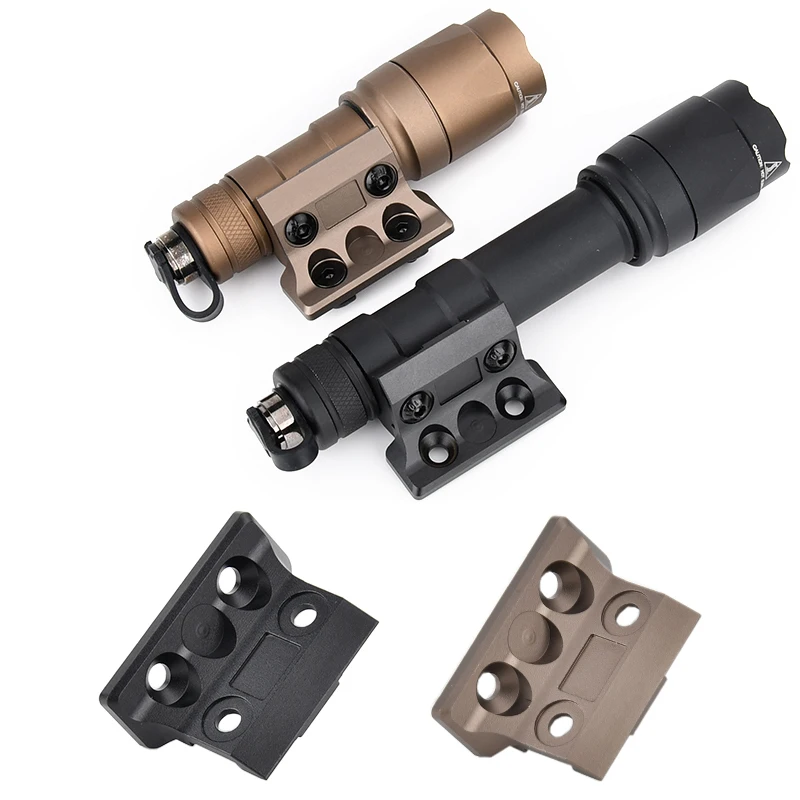 Soporte táctico linterna WADSN M300/M600 – Metal CNC M-LOK - imagen 3