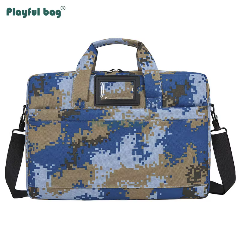 Bolsa de mensajero táctica camuflaje para portátil - imagen 3