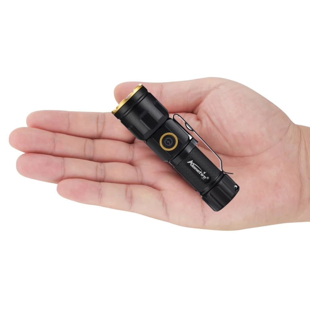Linterna LED táctica recargable con base magnética - imagen 5