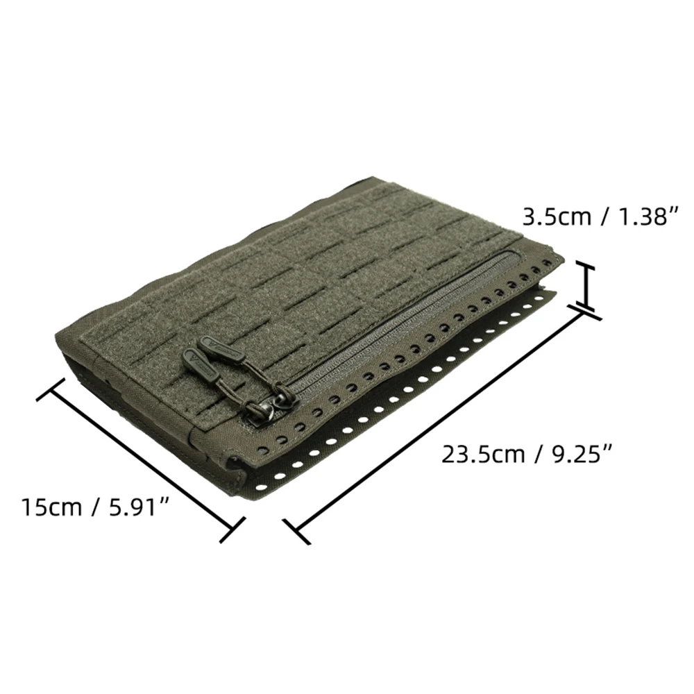 Panel táctico frontal MK5 MOLLE liberación rápida corte láser - imagen 3