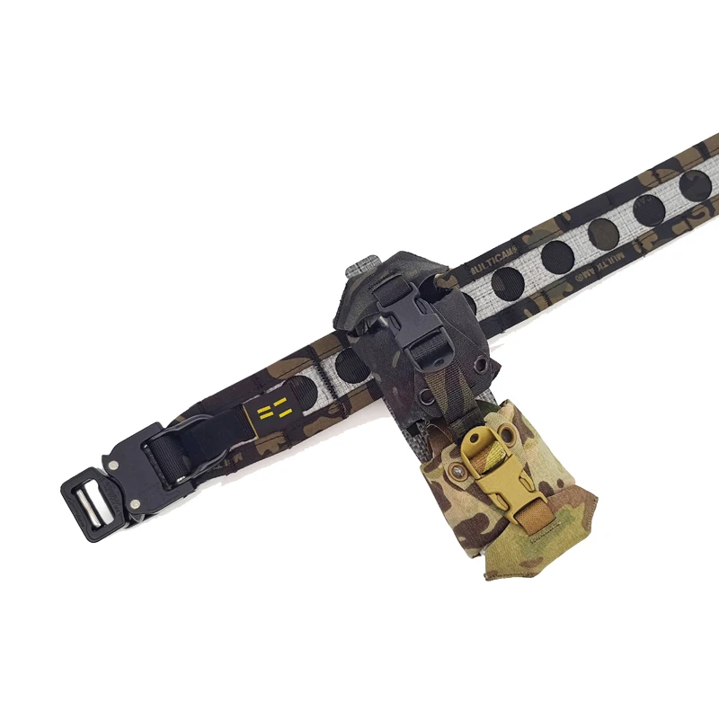 Bolsa táctica MOLLE granadas airsoft, funda cintura EDC - imagen 4