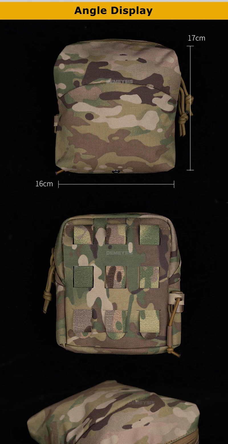 Riñonera táctica verde militar