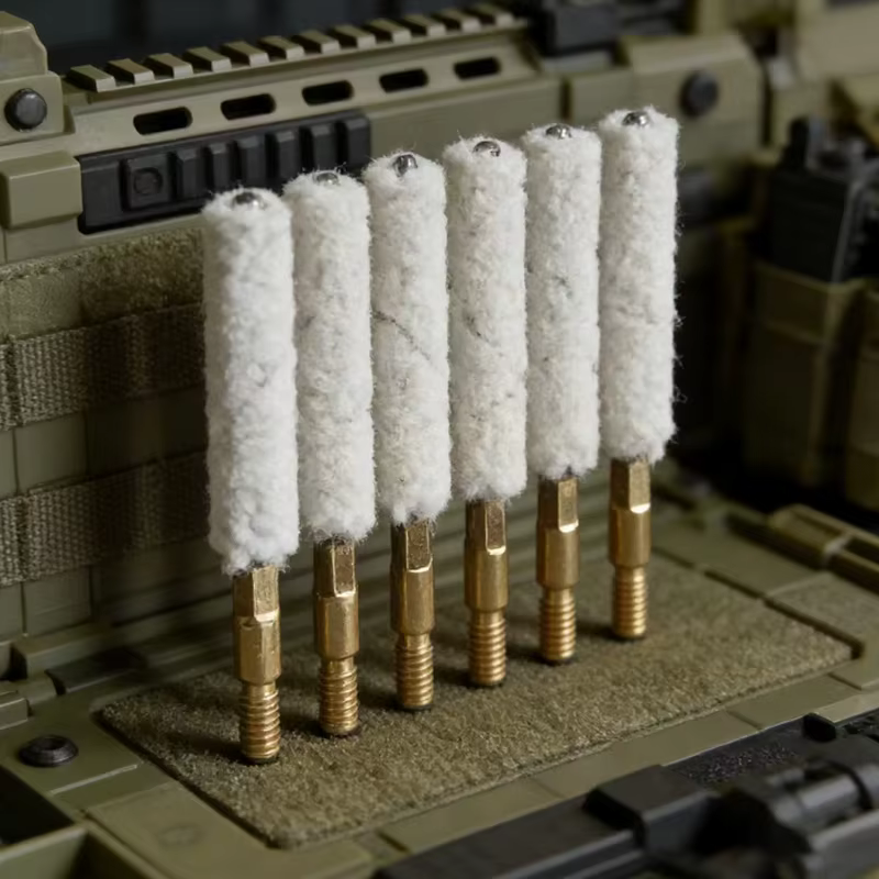Kit limpieza pistola 9mm calibre cañón para caza y uso táctico - imagen 2
