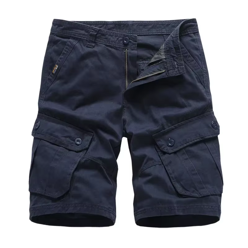 Pantalones cortos tácticos para hombre con bolsillos múltiples - imagen 2