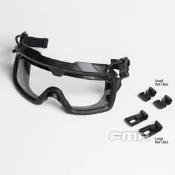 Gafas antivaho para casco táctico OPS-CORE con rieles