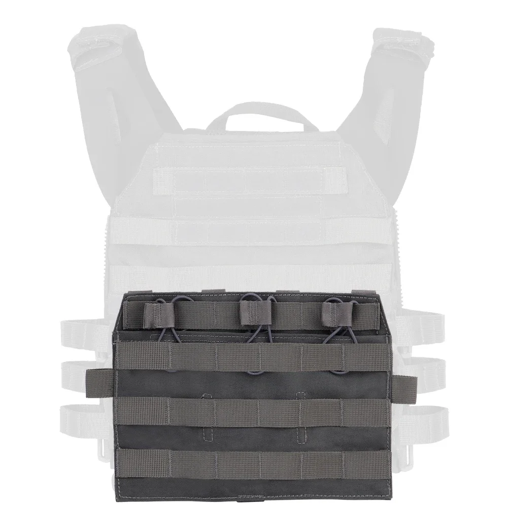 Panel MOLLE frontal con solapa desmontable