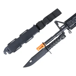 Cuchillo táctico de goma daga entrena juegos CS – Bayoneta exterior