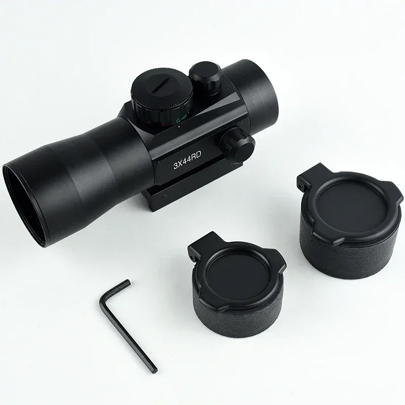 Mira de punto rojo compacta para airsoft – colimador reflex Picatinny - imagen 5