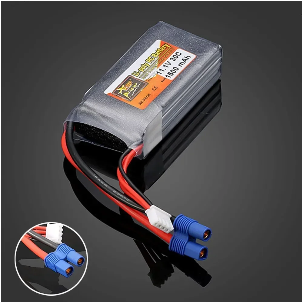 Batería LiPo EC3 para dron, compatible cuadricóptero y helicóptero - imagen 2