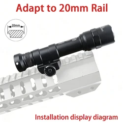 SureFire M600 linterna táctica LED con interruptor KeyMod y MLOK