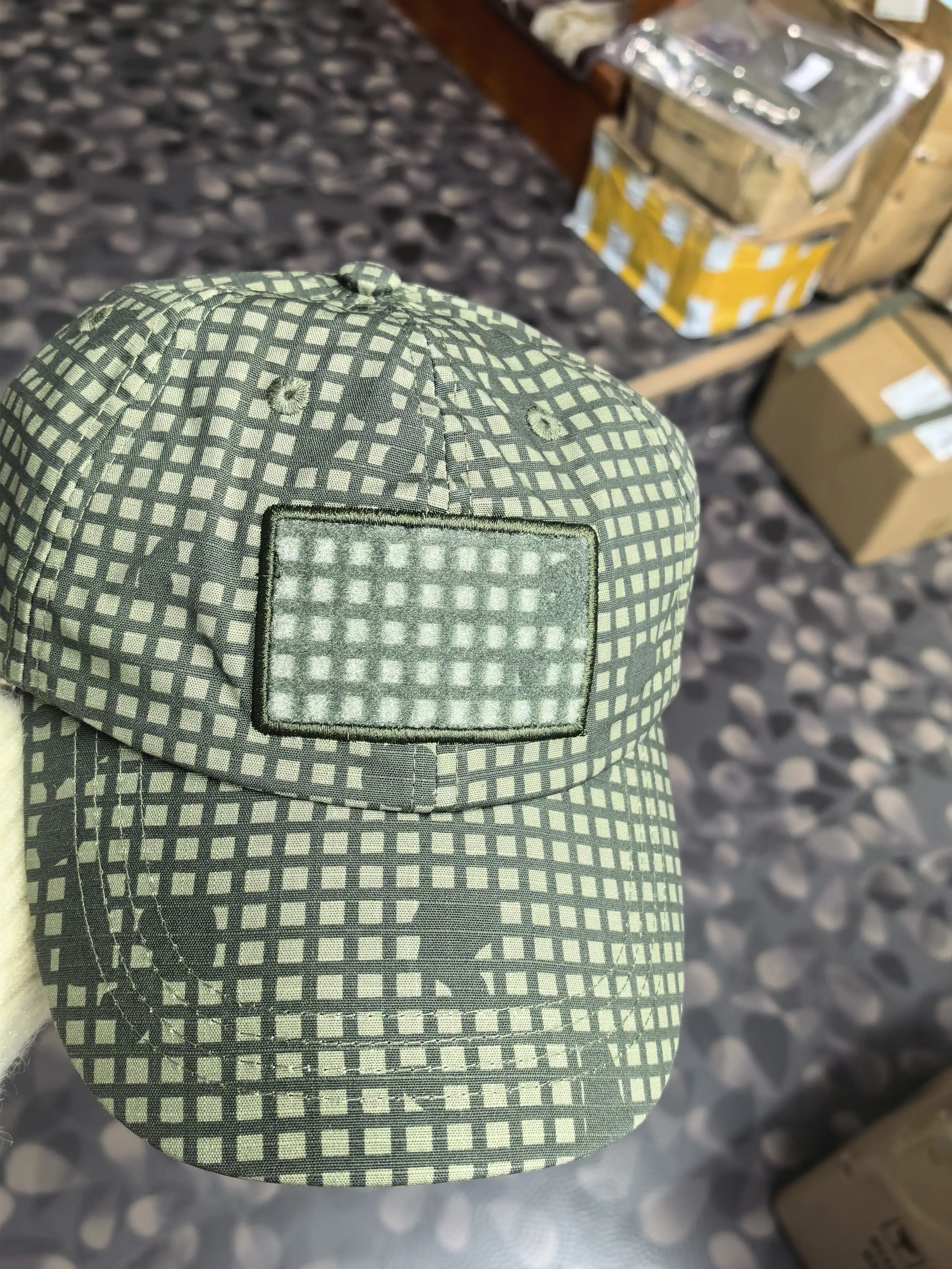 Gorra táctica camuflaje nocturno para camping y viajes al aire libre - imagen 5