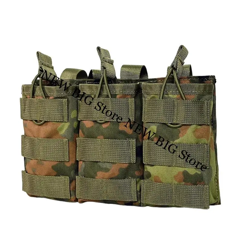 Portacargadores MOLLE Flecktarn para chaleco táctico militar