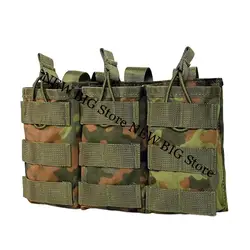 Portacargadores MOLLE Flecktarn para chaleco táctico militar