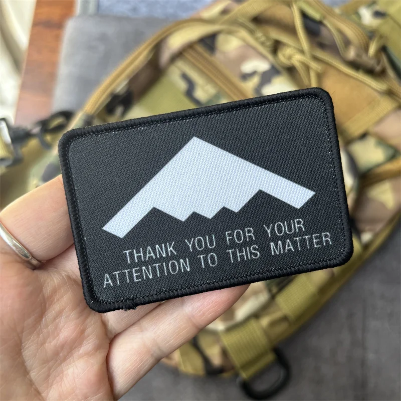 Parche táctico militar moral con gancho y bucle para ropa, mochila - imagen 2