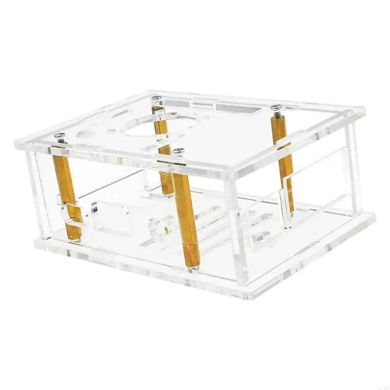 Carcasa acrílica transparente con disipación de calor, montaje fácil - imagen 4