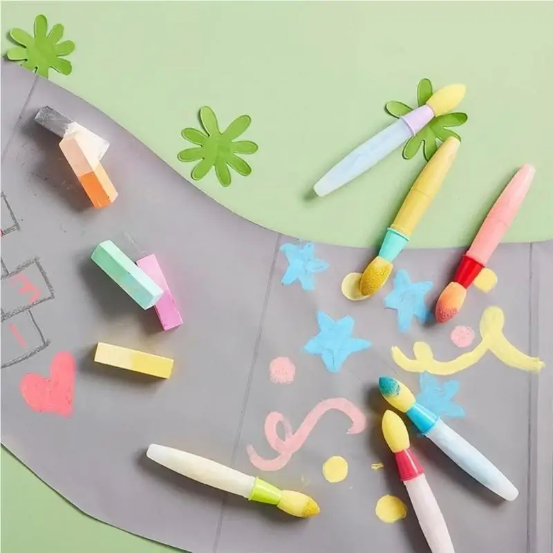 Juego de pinceles y brochas para pintura, tiza infantil - imagen 5