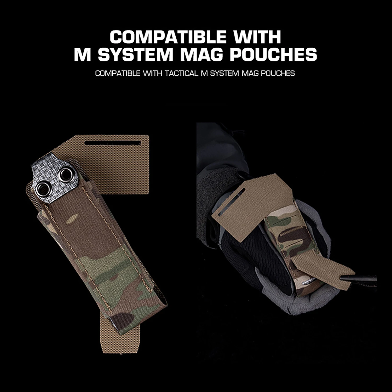 Correa sujeción Molle Mag para pistola y funda - Montaje cinturón - imagen 2