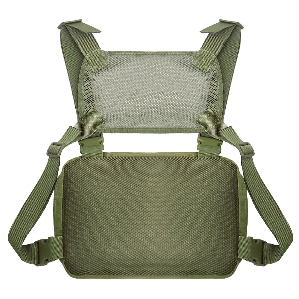 Bolsa de pecho táctica impermeable MOLLE para caza y expediciones - imagen 3