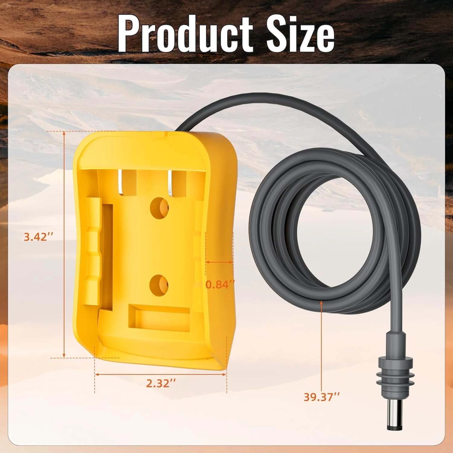 Adaptador DeWalt 18V 20V – Conector carga universal baterías herramientas - imagen 4