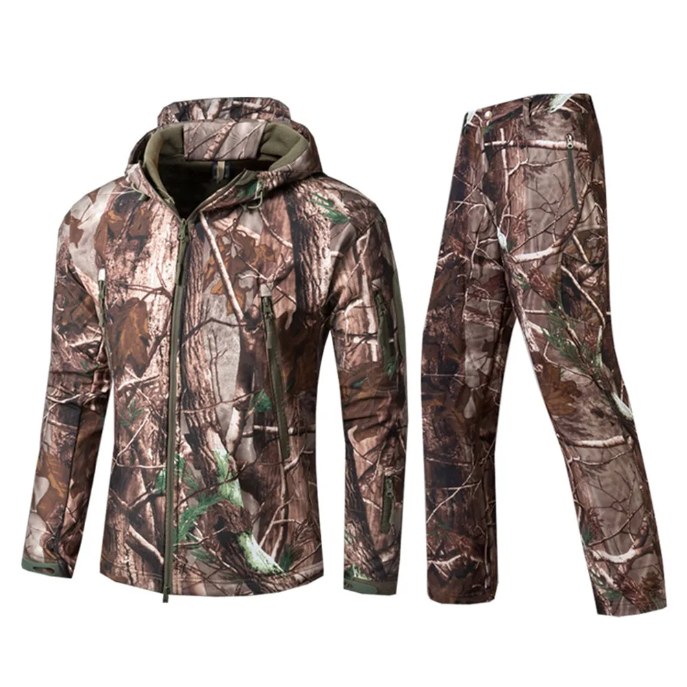 Chaqueta camuflaje impermeable transpirable para caza y pesca - imagen 2
