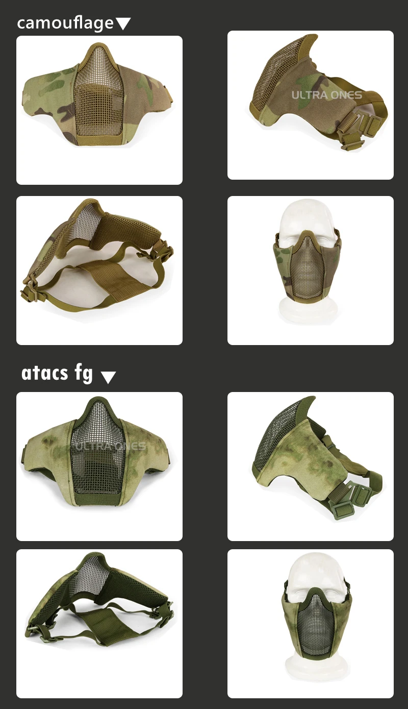 Variantes de camuflaje para elegir tu estilo