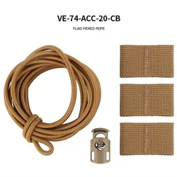 Correas elásticas de fijación MOLLE para chalecos tácticos