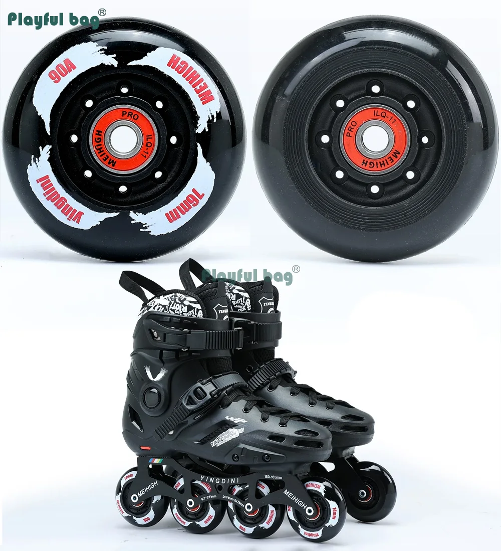 Ruedas de repuesto para patines en línea con rodamiento