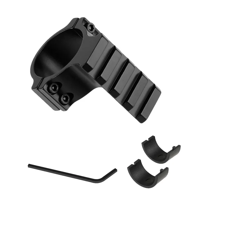 Abrazadera Picatinny táctica para linterna y visor de caza - imagen 2