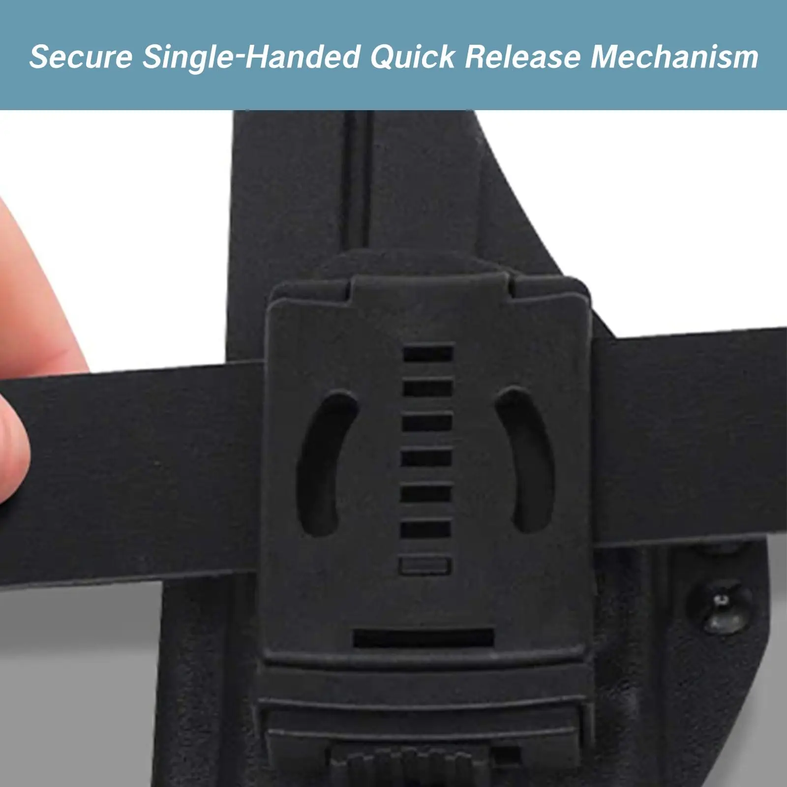Clip universal para cinturón táctico con bloqueo de fundas - imagen 2