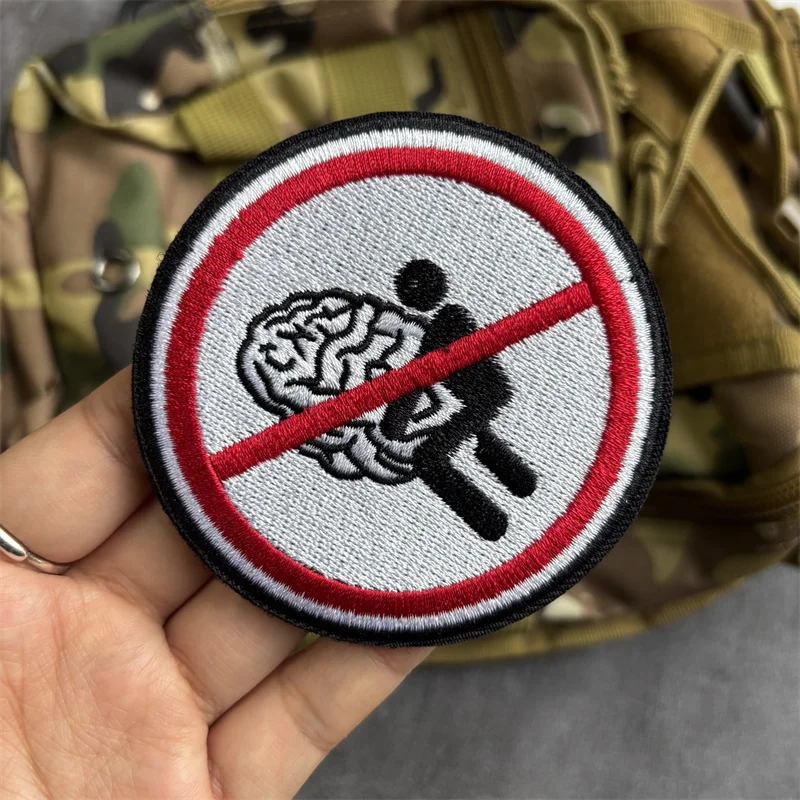 Parche táctico divertido con gancho y bucle para mochila y brazalete - imagen 3