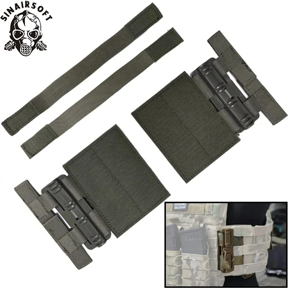SINAIRSOFT Hebillas de liberación rápida para chaleco táctico