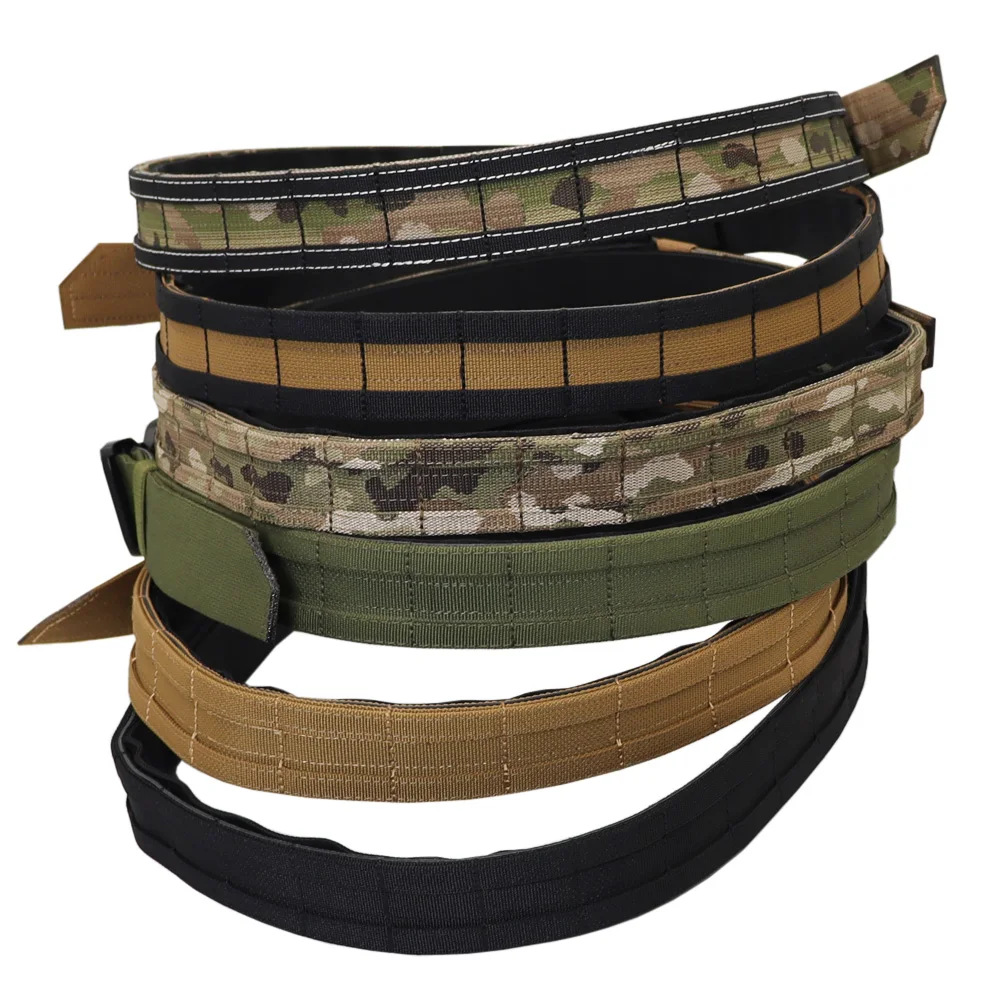 VULPO Cinturón Táctico Ronin Molle Doble Airsoft Caza Hombre - imagen 2