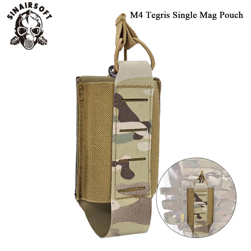 SINAIRSOFT Tegris bolsa porta cargador MOLLE retención elástica - imagen 3