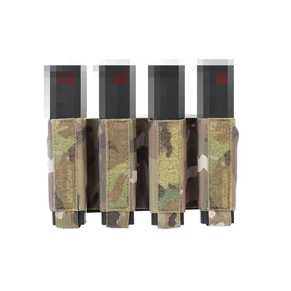 Chaleco táctico Dope SMG Molle – 4 portacargadores para MP5/MP7/ARP9 - imagen 3