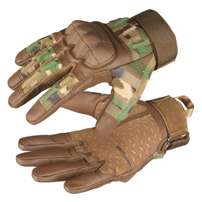 Guantes tácticos camuflaje con pantalla táctil completa antideslizantes - imagen 3