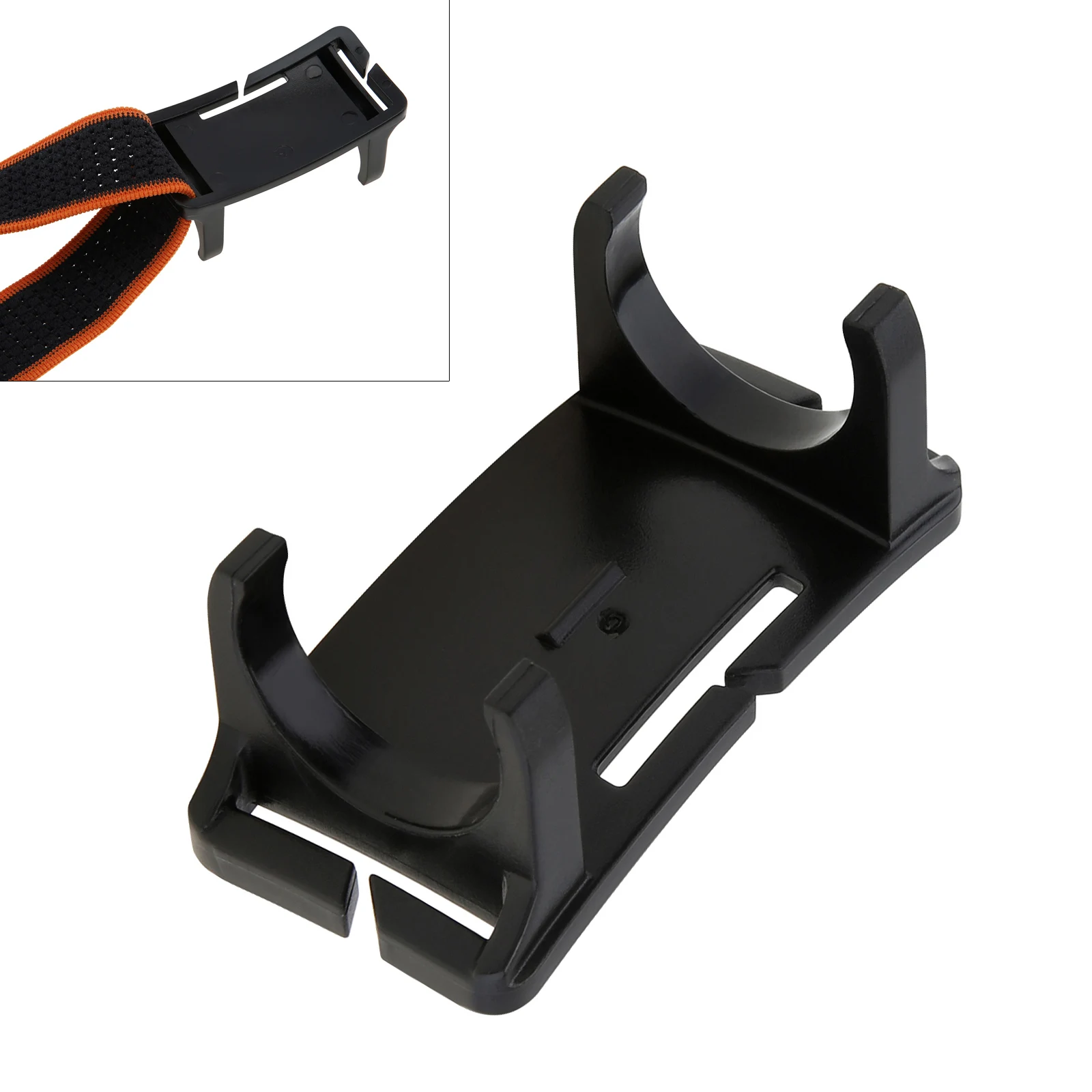 Soporte para faro de PVC negro