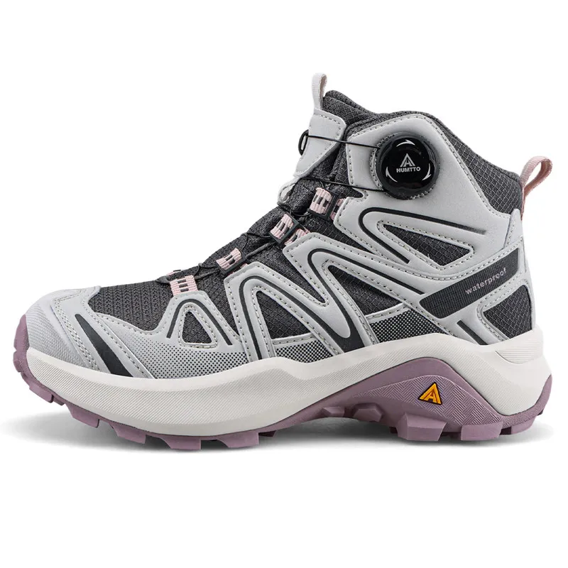 HUMTTO Botas de trekking para mujer, ligeras y antideslizantes